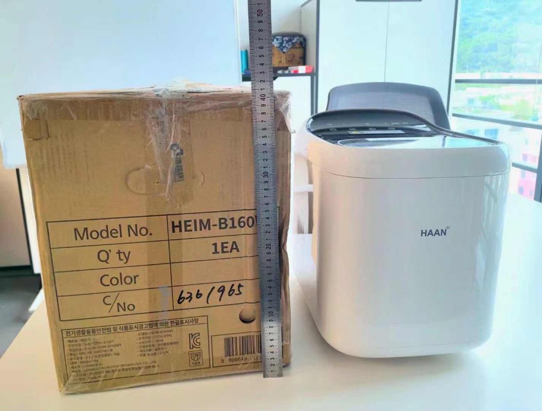 HAAN 韩京品牌 家用制冰机
触控控制，不锈钢制冰棒
数量900pcs